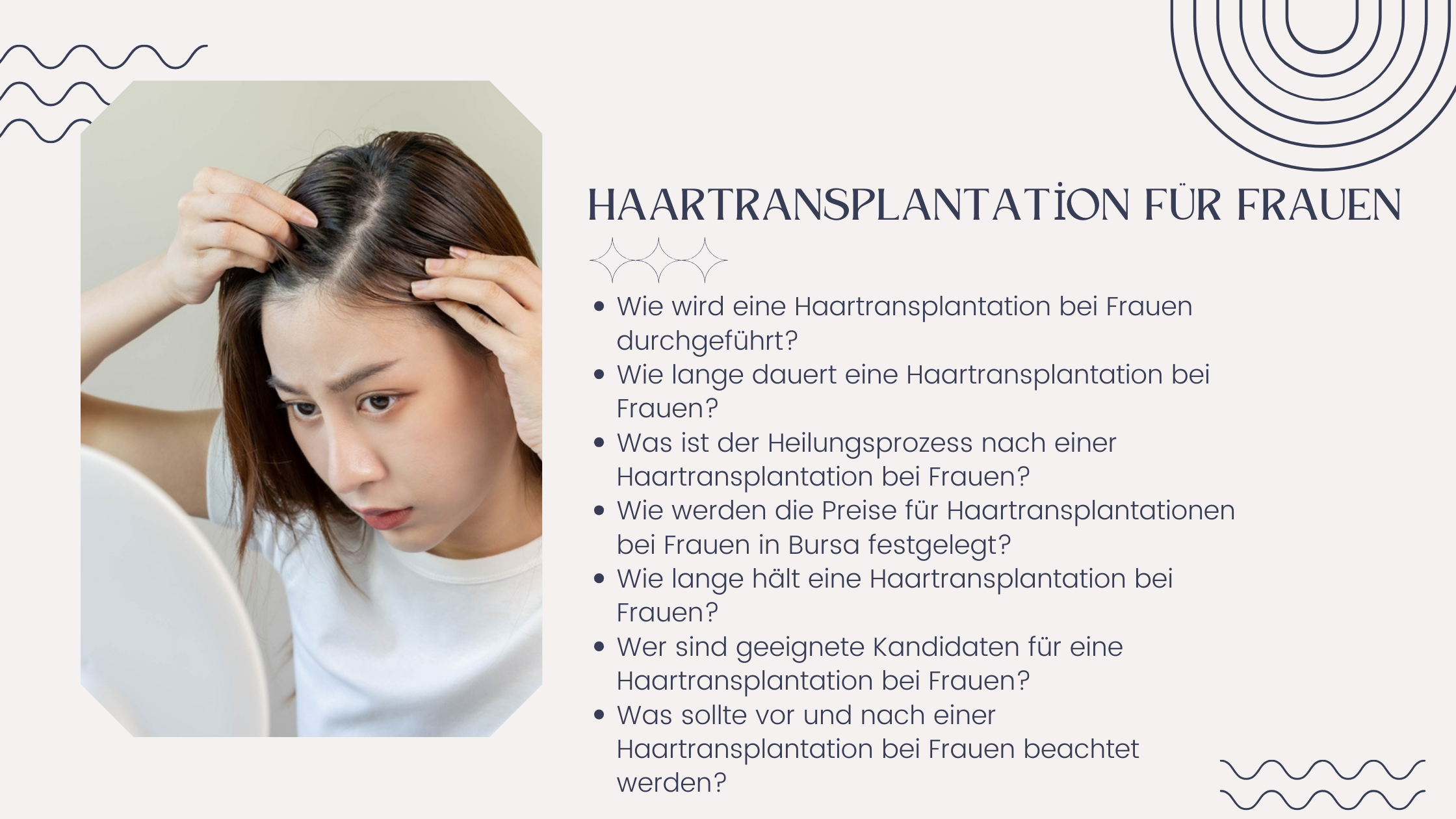 Haartransplantation für Frauen